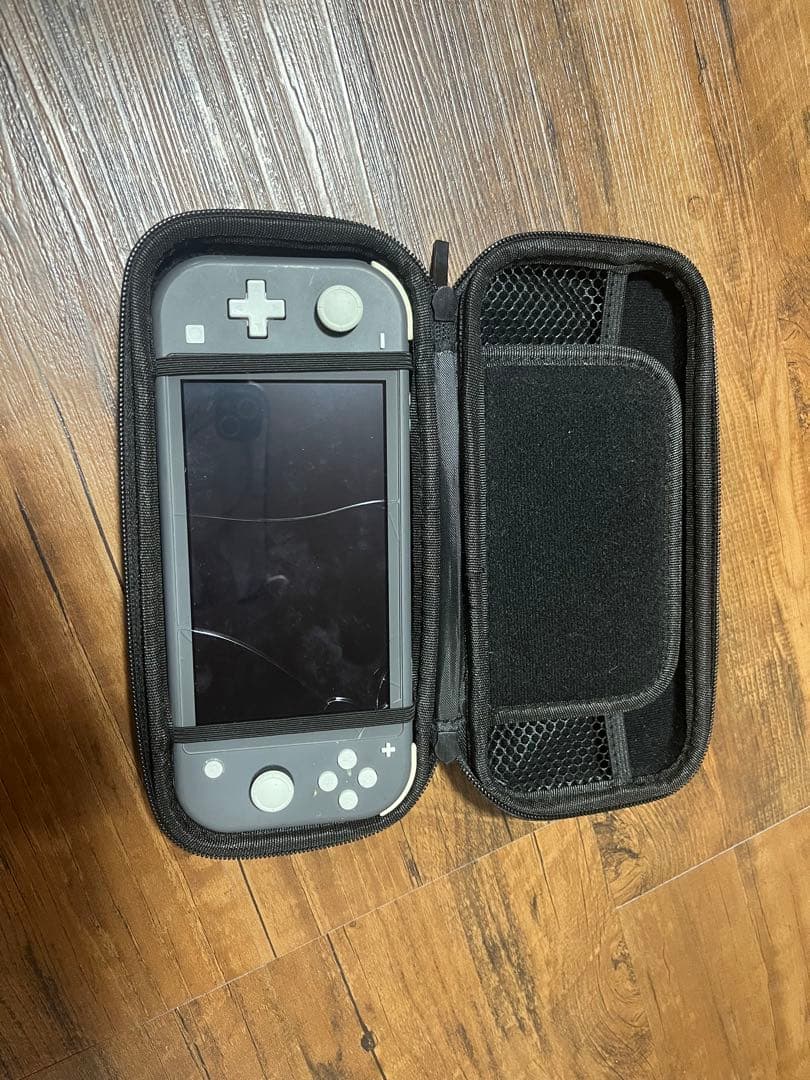 Nintendo Switch Lite グレー ケース付き