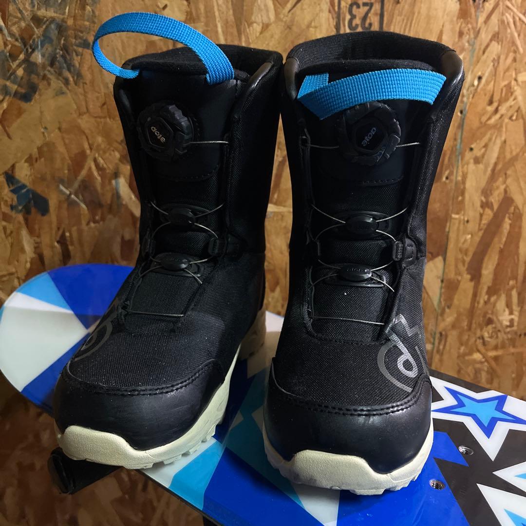 118㎝-22.0㎝ ジュニアスノーボード3点SET