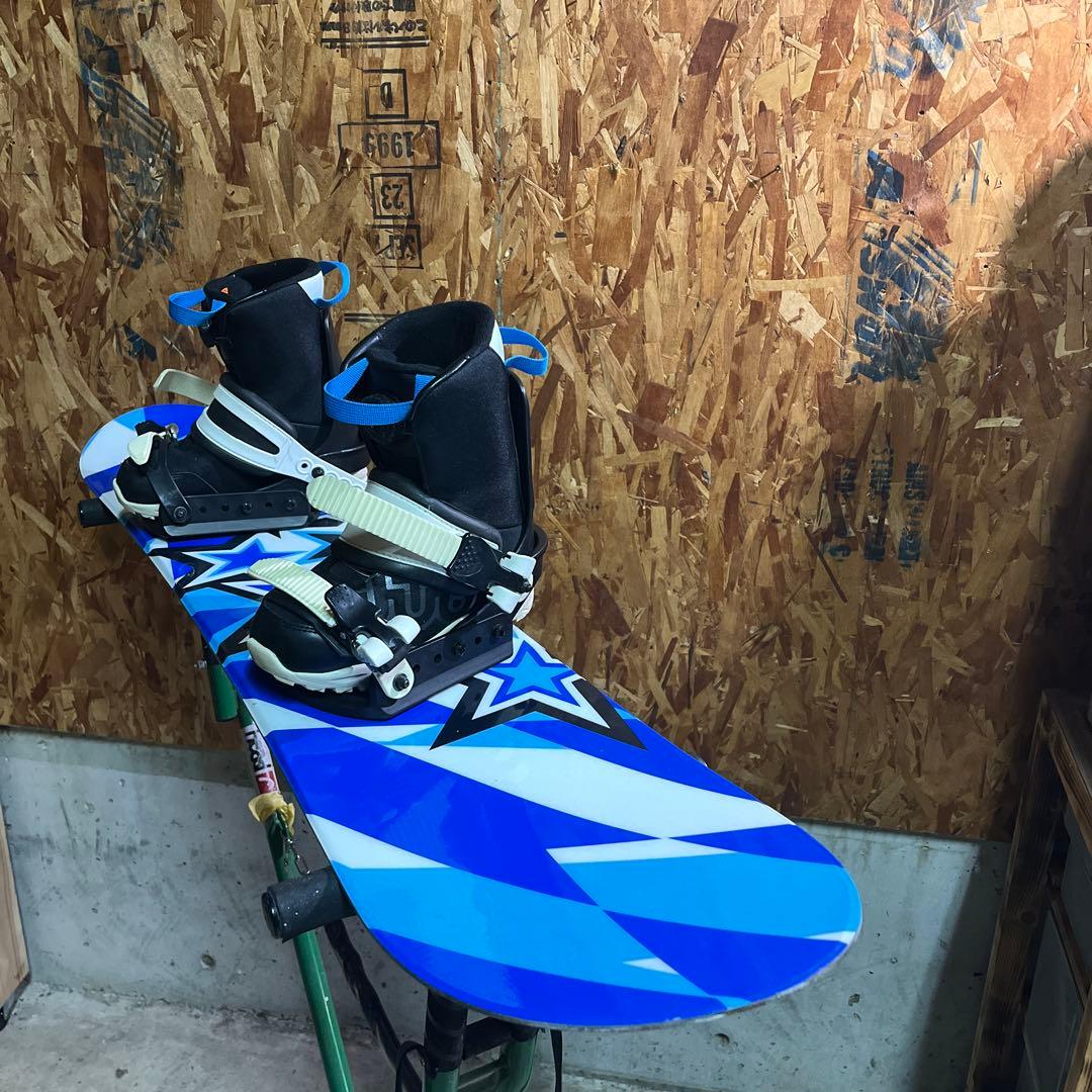 118㎝-22.0㎝ ジュニアスノーボード3点SET