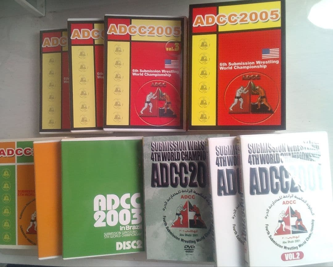 ADCC アブダビコンバットDVD-BOX 3作品 計７枚まとめて!!