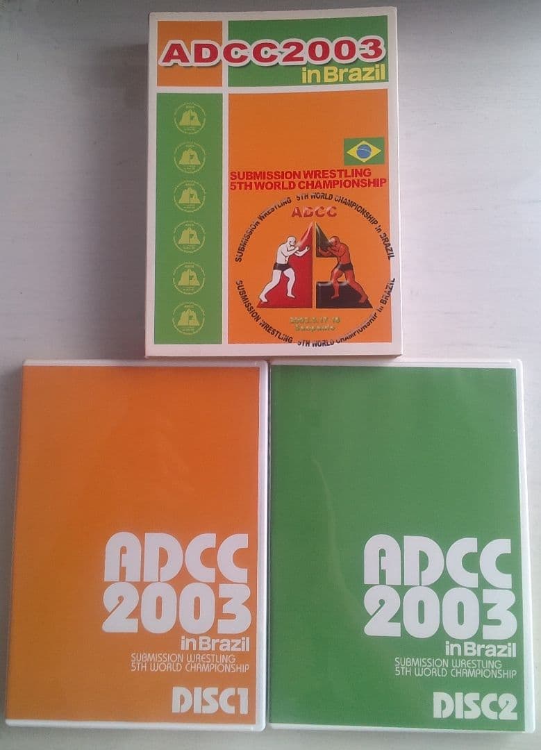 ADCC アブダビコンバットDVD-BOX 3作品 計７枚まとめて!!