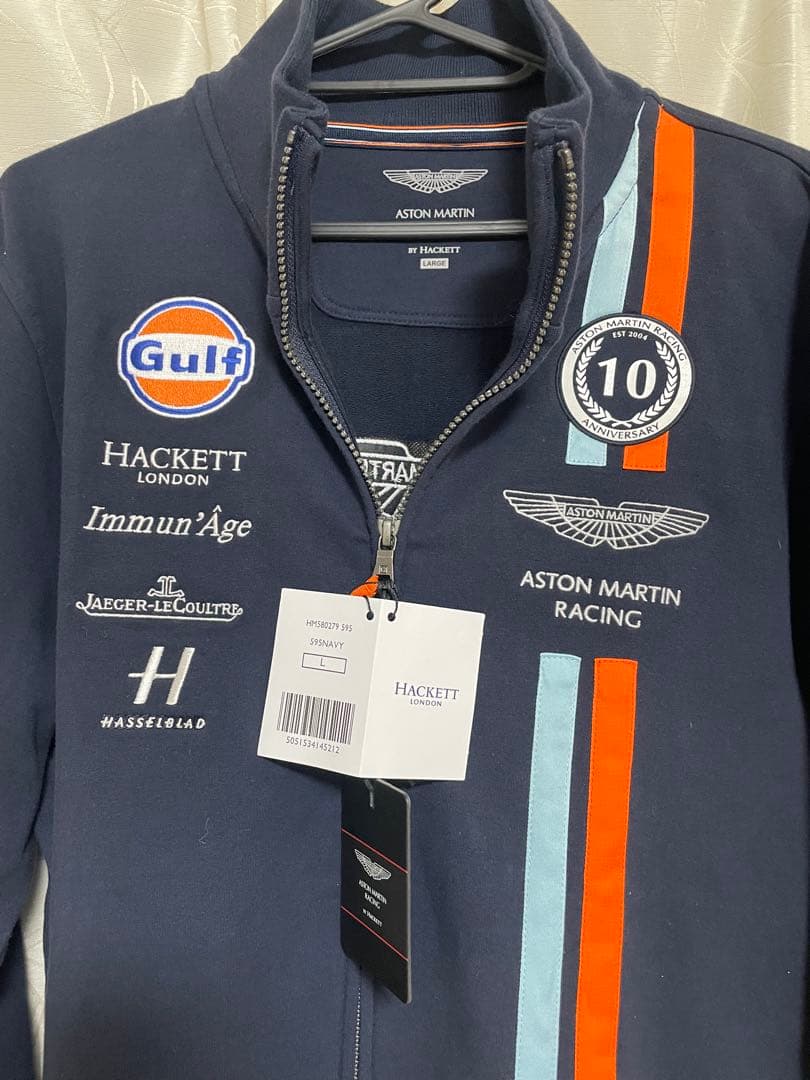 【新品】Gulf✖️Aston Martin Racing ジャケット　Lサイズ