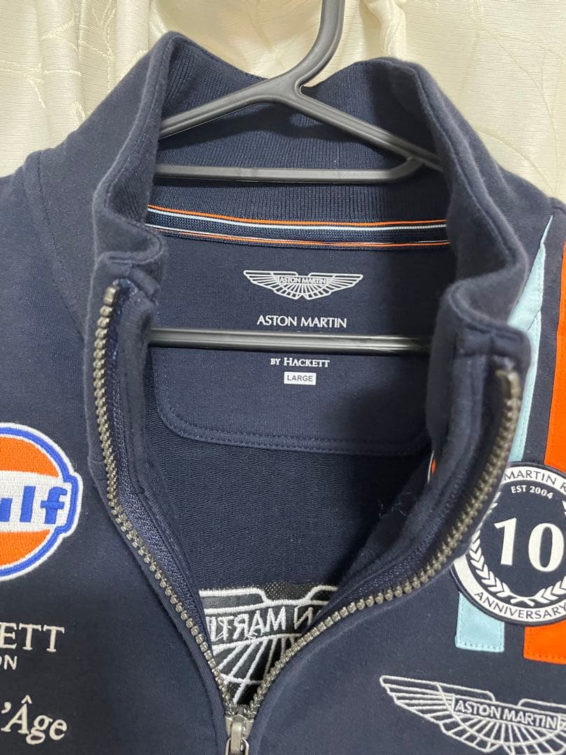 【新品】Gulf✖️Aston Martin Racing ジャケット　Lサイズ