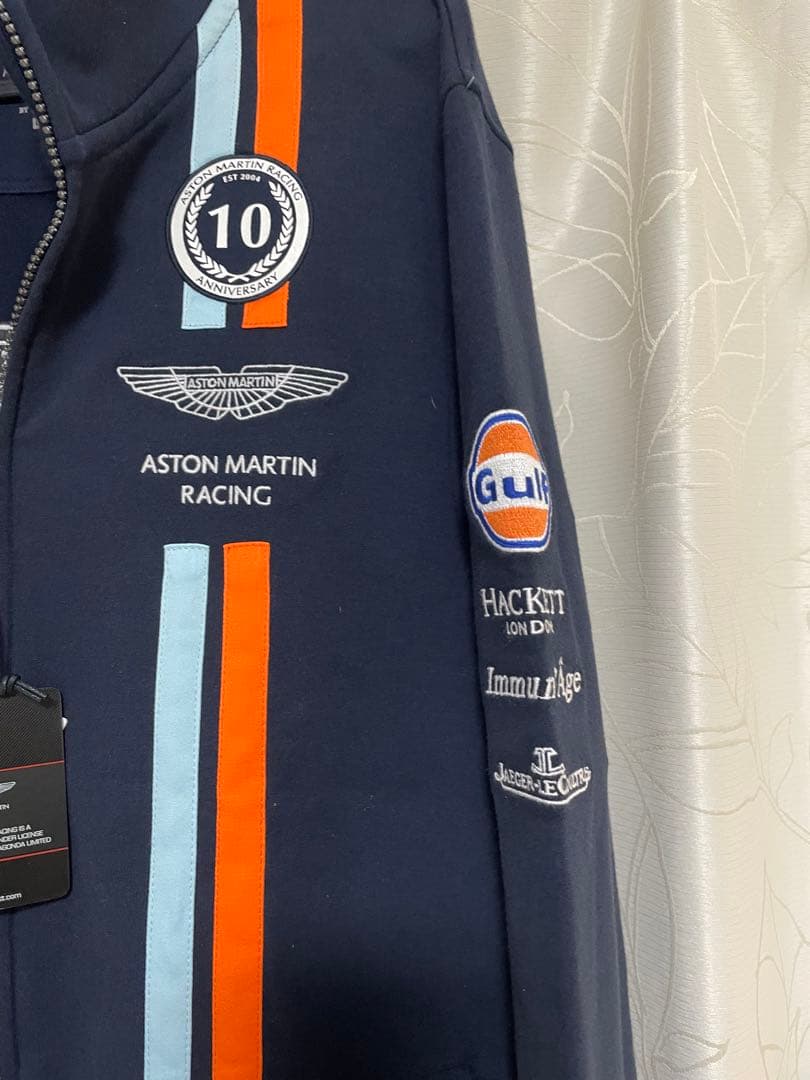 【新品】Gulf✖️Aston Martin Racing ジャケット　Lサイズ
