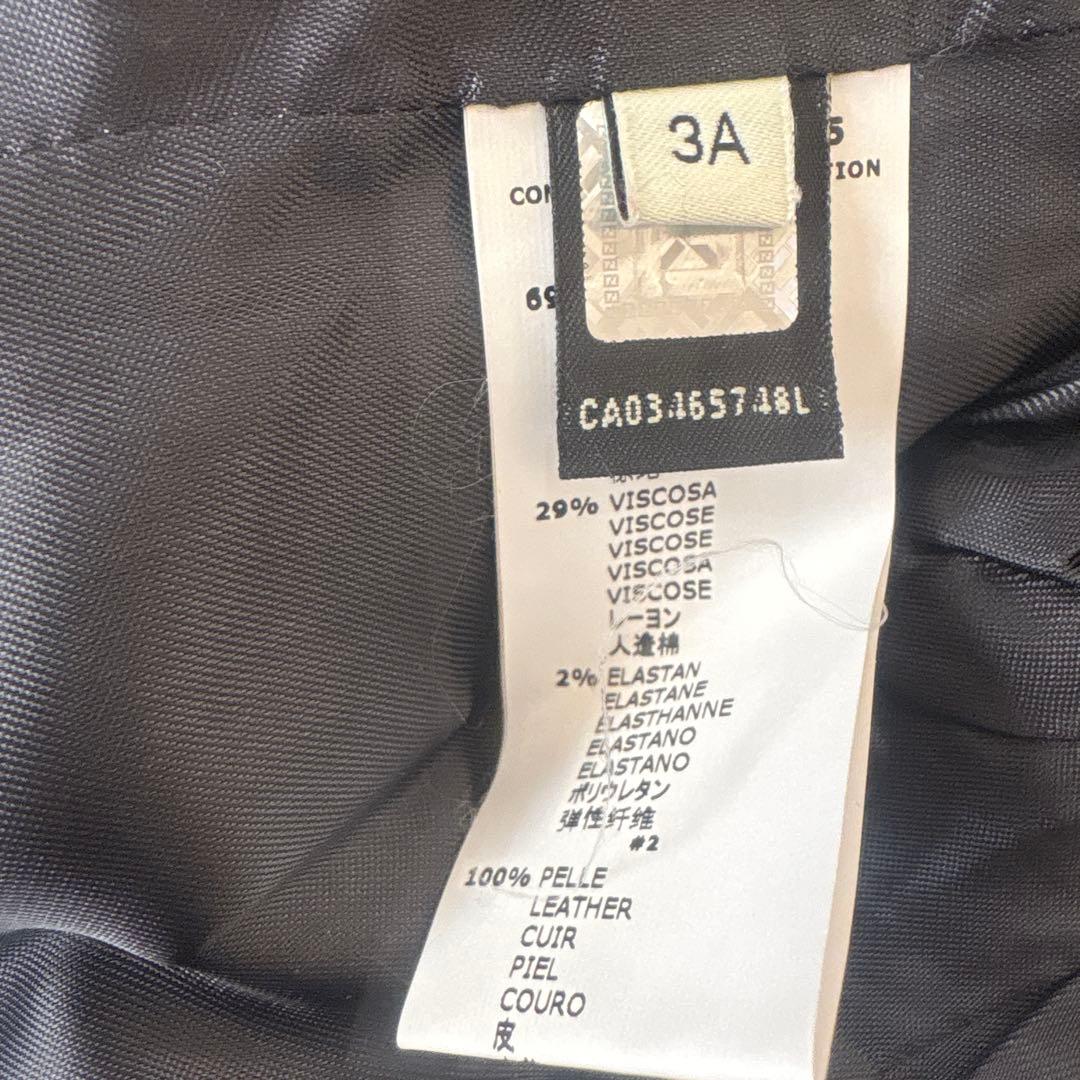 Fendi グレー ネイビー ジャケット　3A 100サイズ