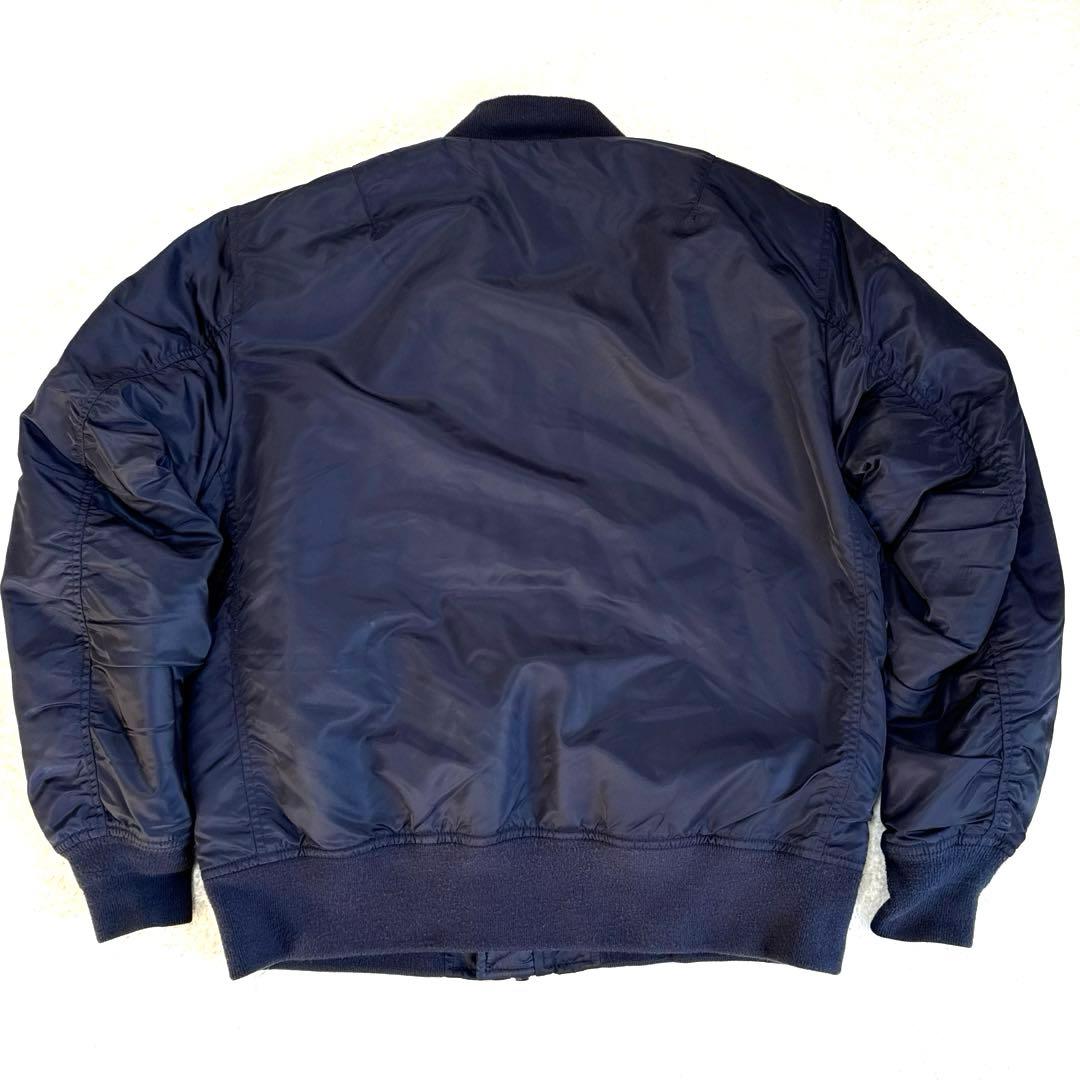 WAIPER B-15C MOD フライトジャケット MA-1 42 ネイビー