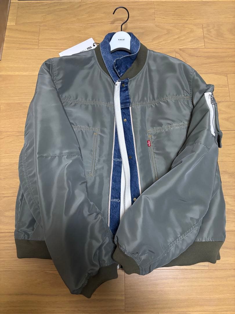 Levi's® x sacai デニムナイロン　リバーシブルジャケット