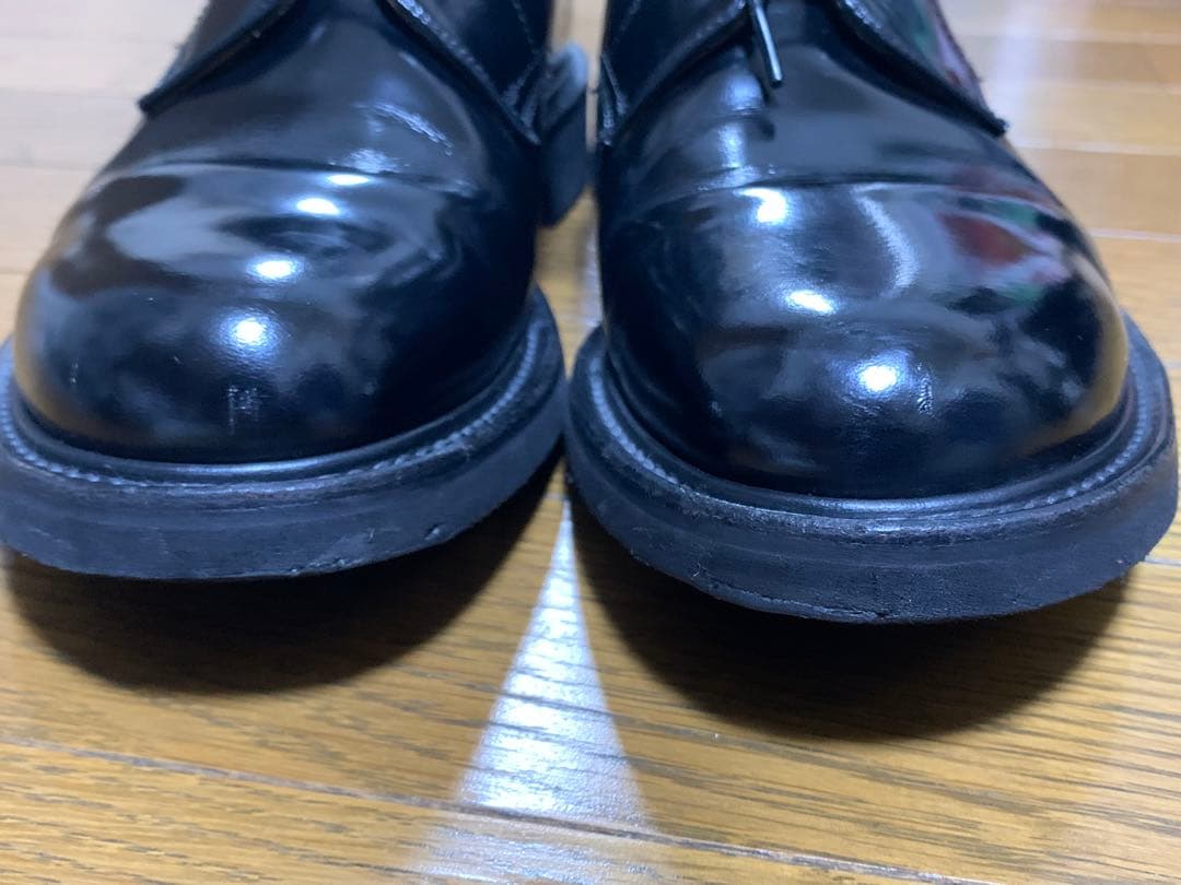 REGAL プレーントゥ JN01 ビジネスシューズ 黒 レザー 24