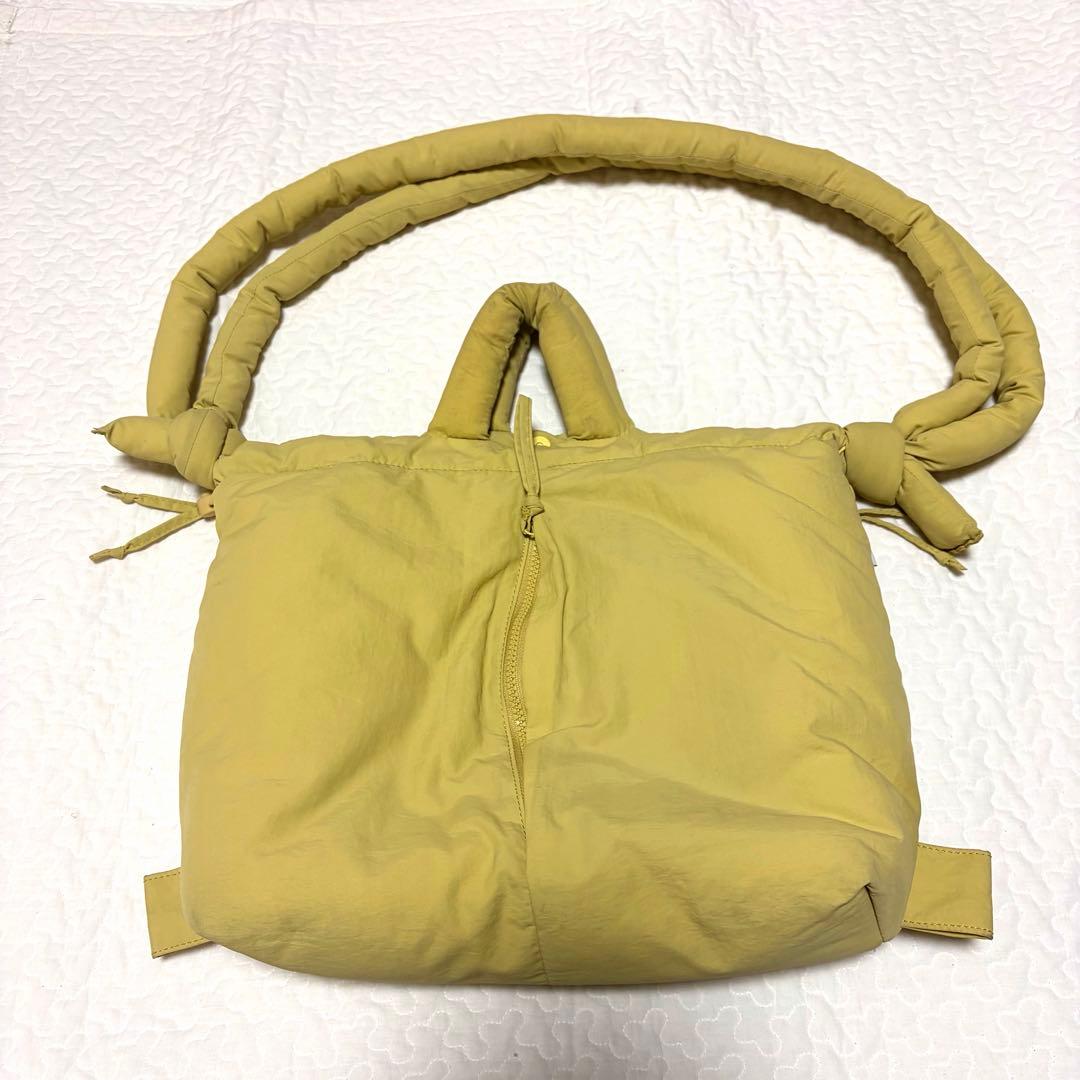 ÖLEND（オレンド）　ONA SOFT BAG ライムカラー