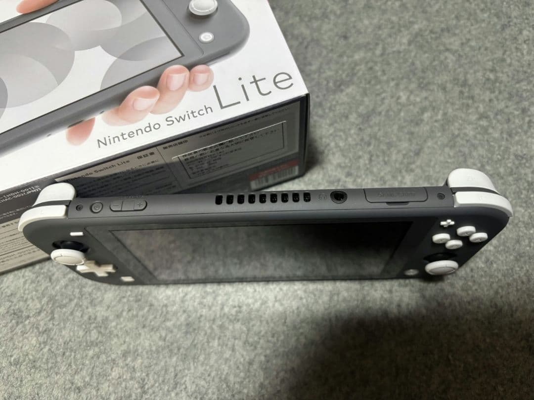 Nintendo Switch Lite グレー 本体 充電ケーブル有