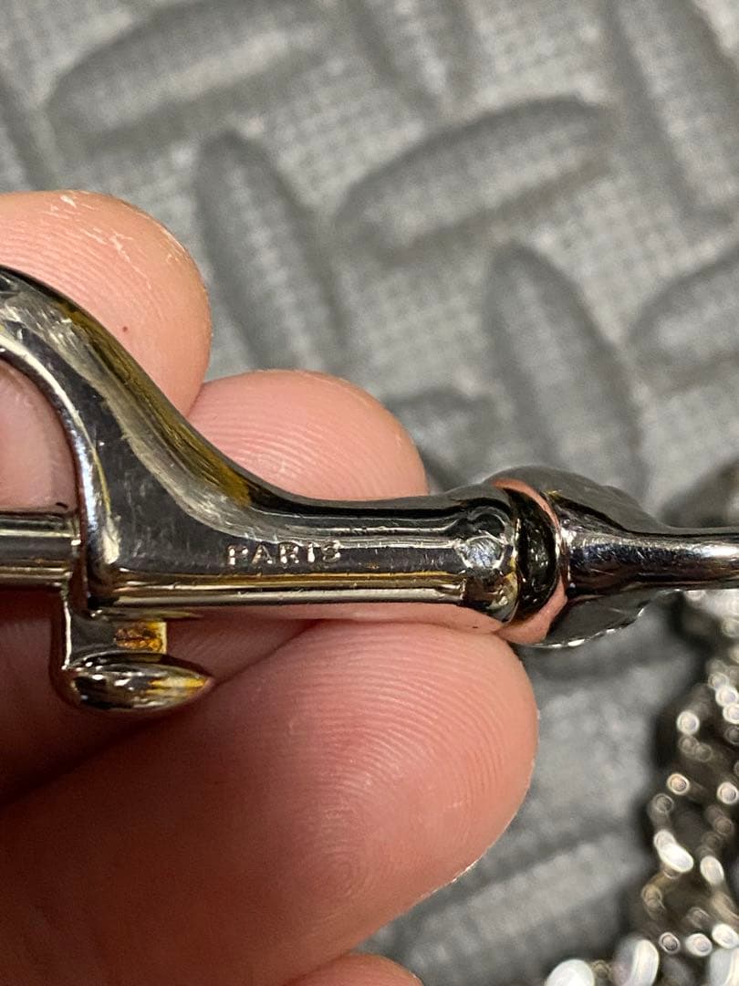 交渉中サンローランパリ　ウォレットチェーン　saintlaurentparis