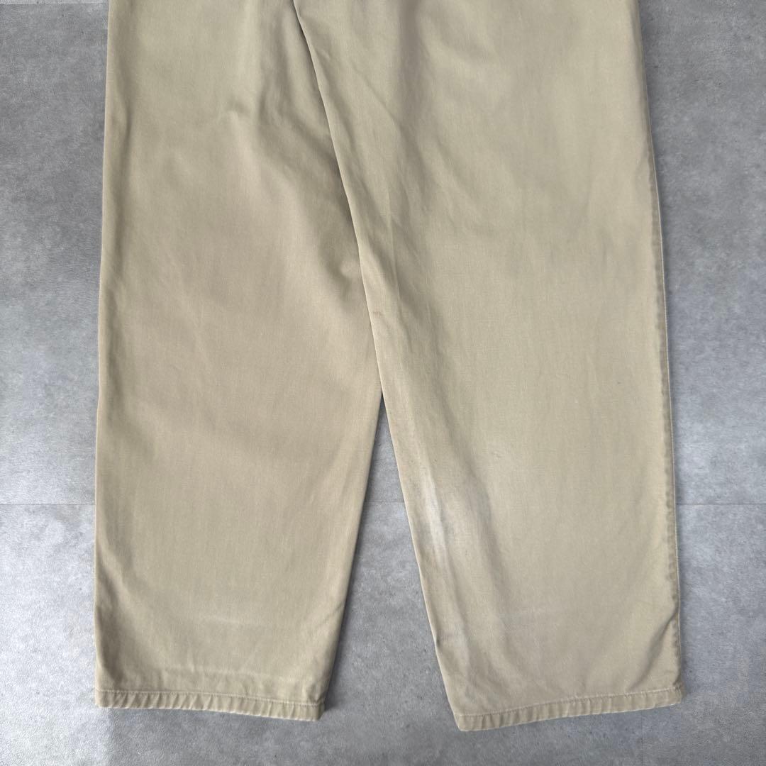 90s USA製 初期タグ ポロラルフローレン ポロチノ チノパン 34×30