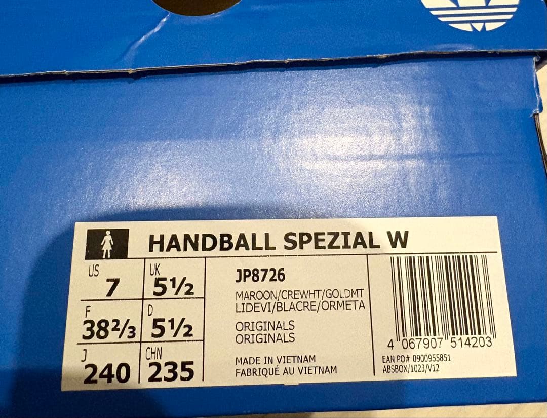 adidas ハンドボール スペツィアル HANDBALL SPEZIAL W