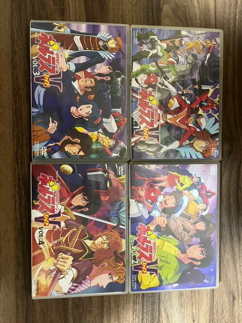 ボルテスv　TVシリーズ アニメ DVD 全4巻セット