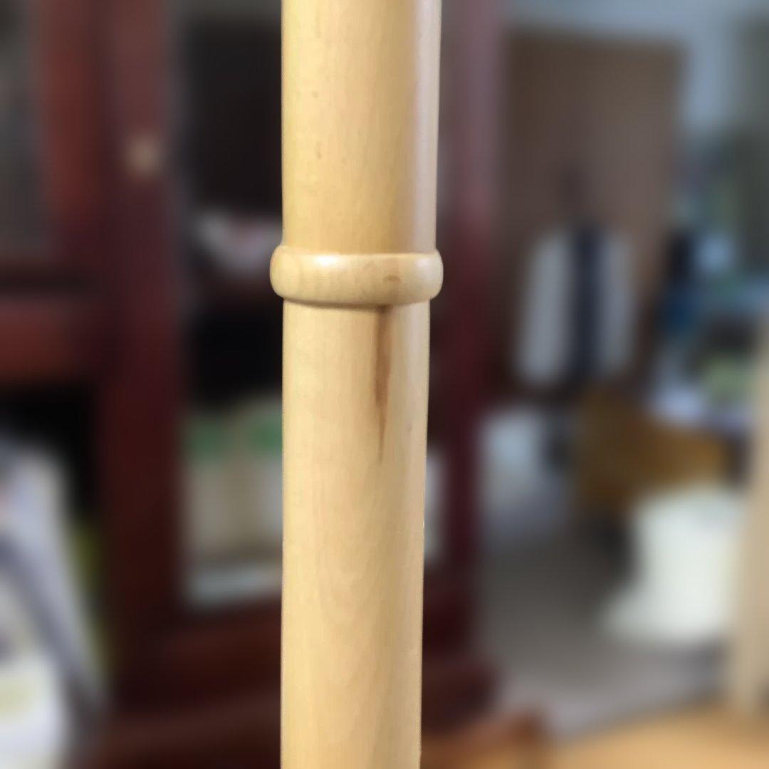 ポールハンガー　コート掛け　コートハンガー　傘立て　帽子ハンガー　玄関　木製