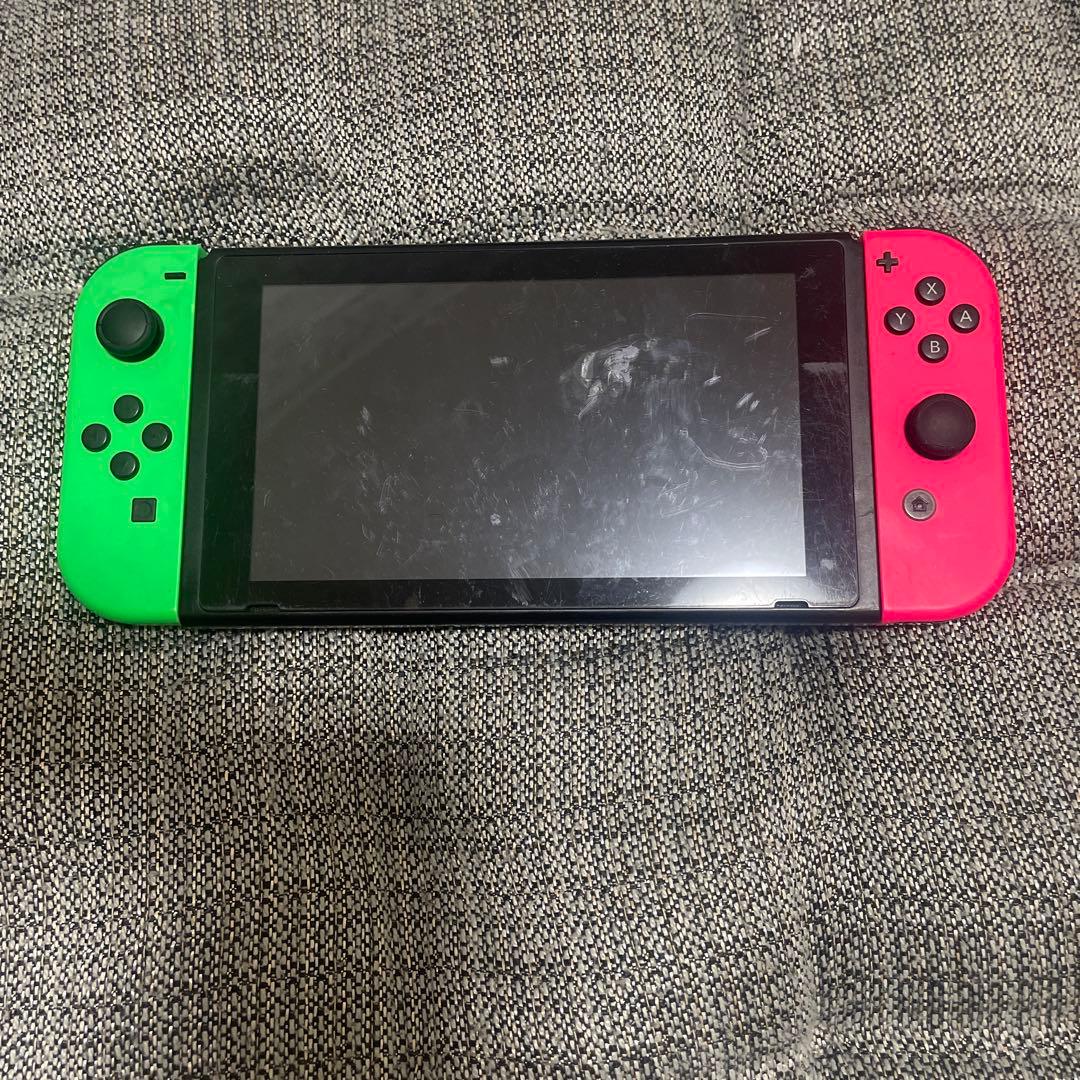 Nintendo Switch グリーン/ピンク本体買ってね