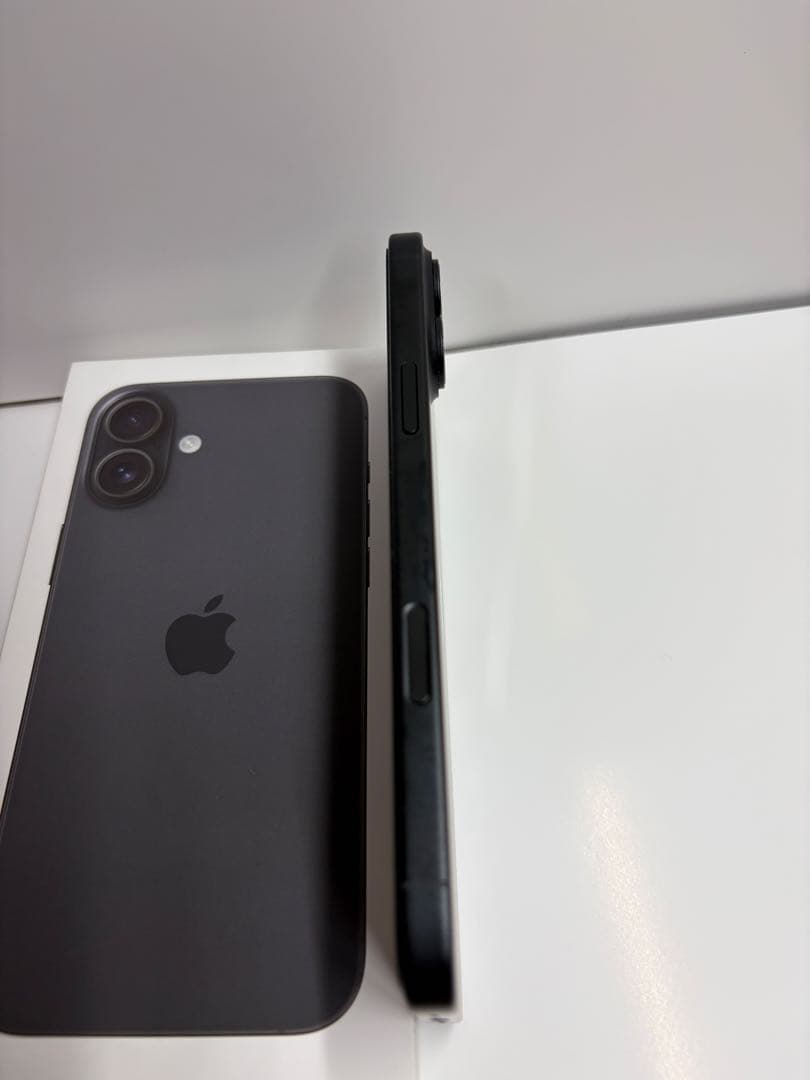 ✨ 美品 iPhone16 Plus 128GB ブラック フィルム貼付 ✨