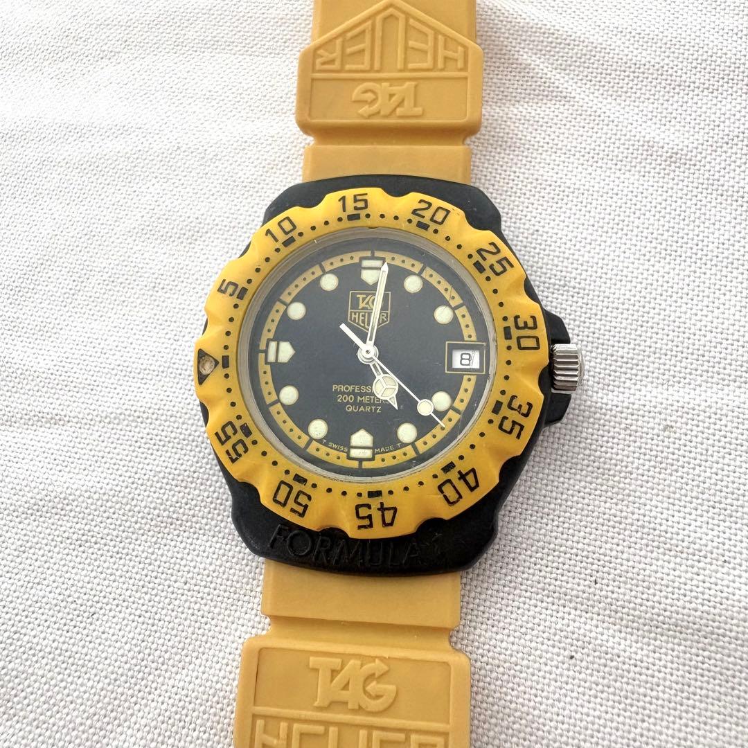 TAG HEUERタグホイヤー　フォーミュラ1ブラック文字盤380 513/1