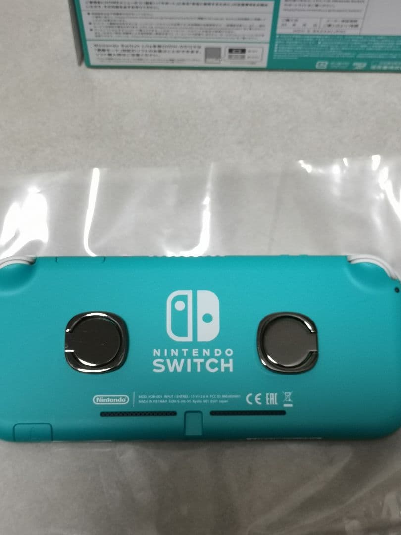 Nintendo Switch Lite ターコイズ （背面にクリップ付き）