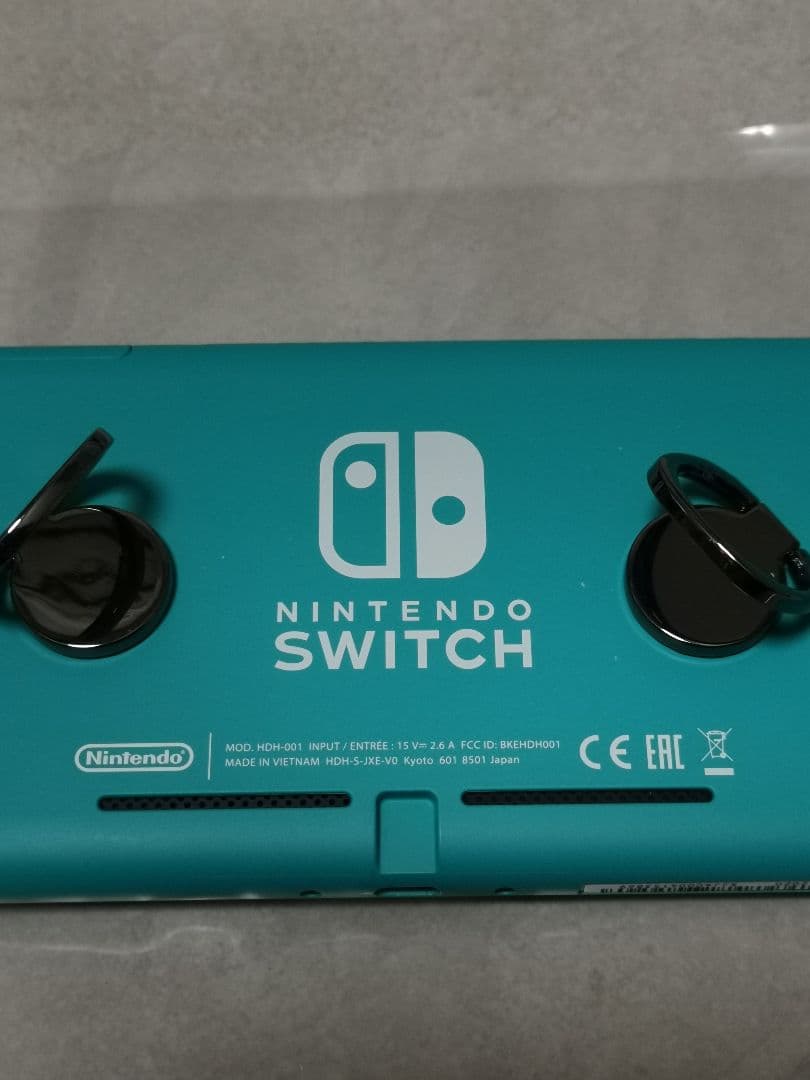 Nintendo Switch Lite ターコイズ （背面にクリップ付き）