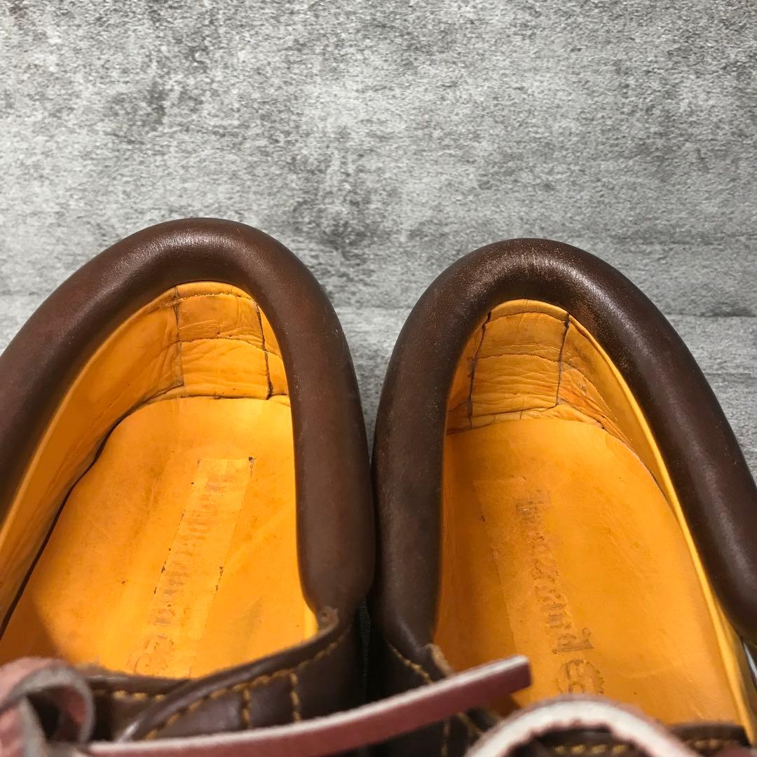 美品　ティンバーランド 3EYE デッキシューズ 30003 25cm 茶