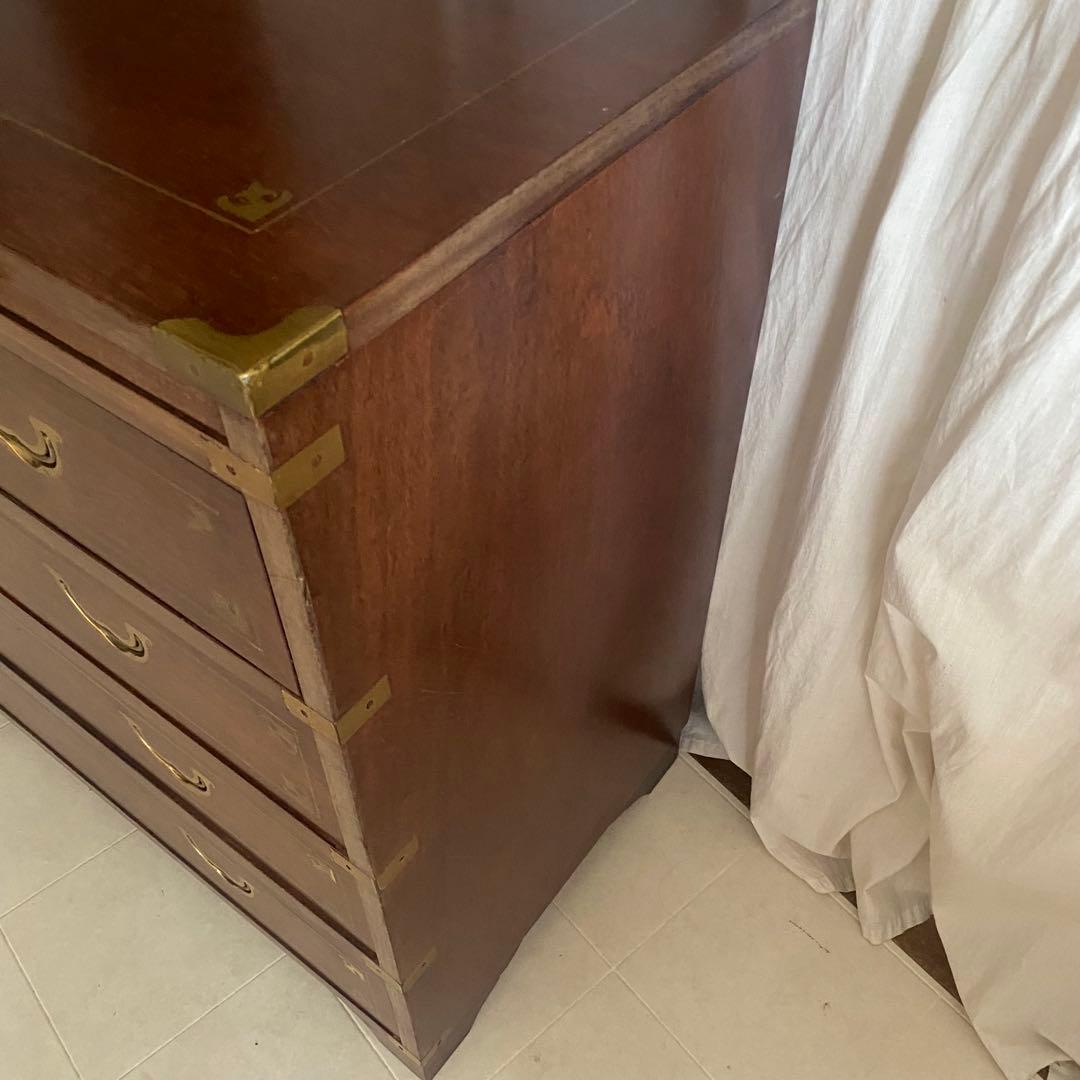 アンティーク　チェスト　ヨーロピアン　象嵌　イギリス　英国　モダン　北欧　棚