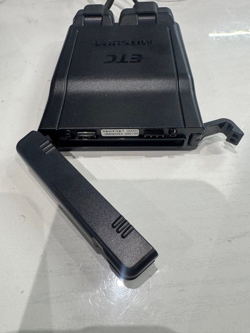 バイク用ETC MSC-BE51 動作確認済　ヤマハポーチ付　アンテナ分離型