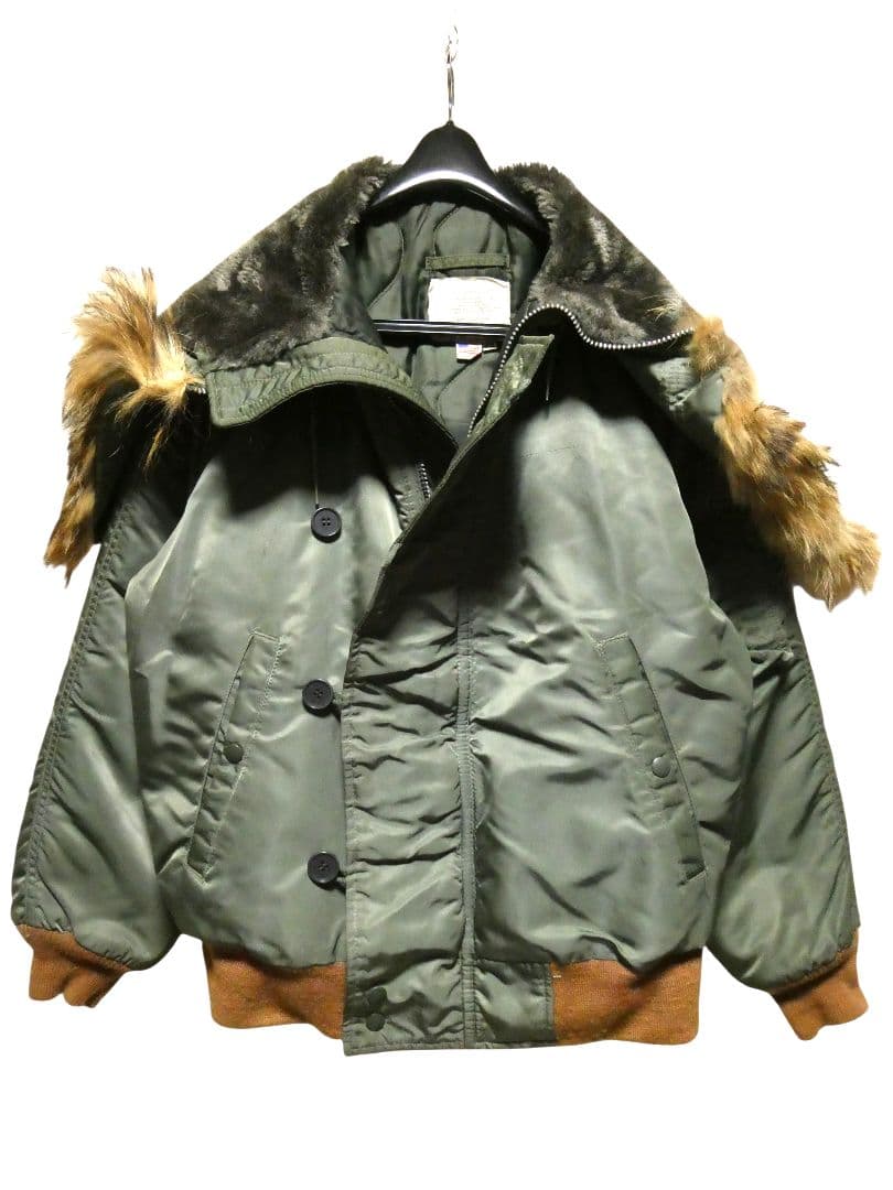 ※専用！ビッグサイズ42！茶リブ仕様＆リアルファーモデル！スピワックN-2B