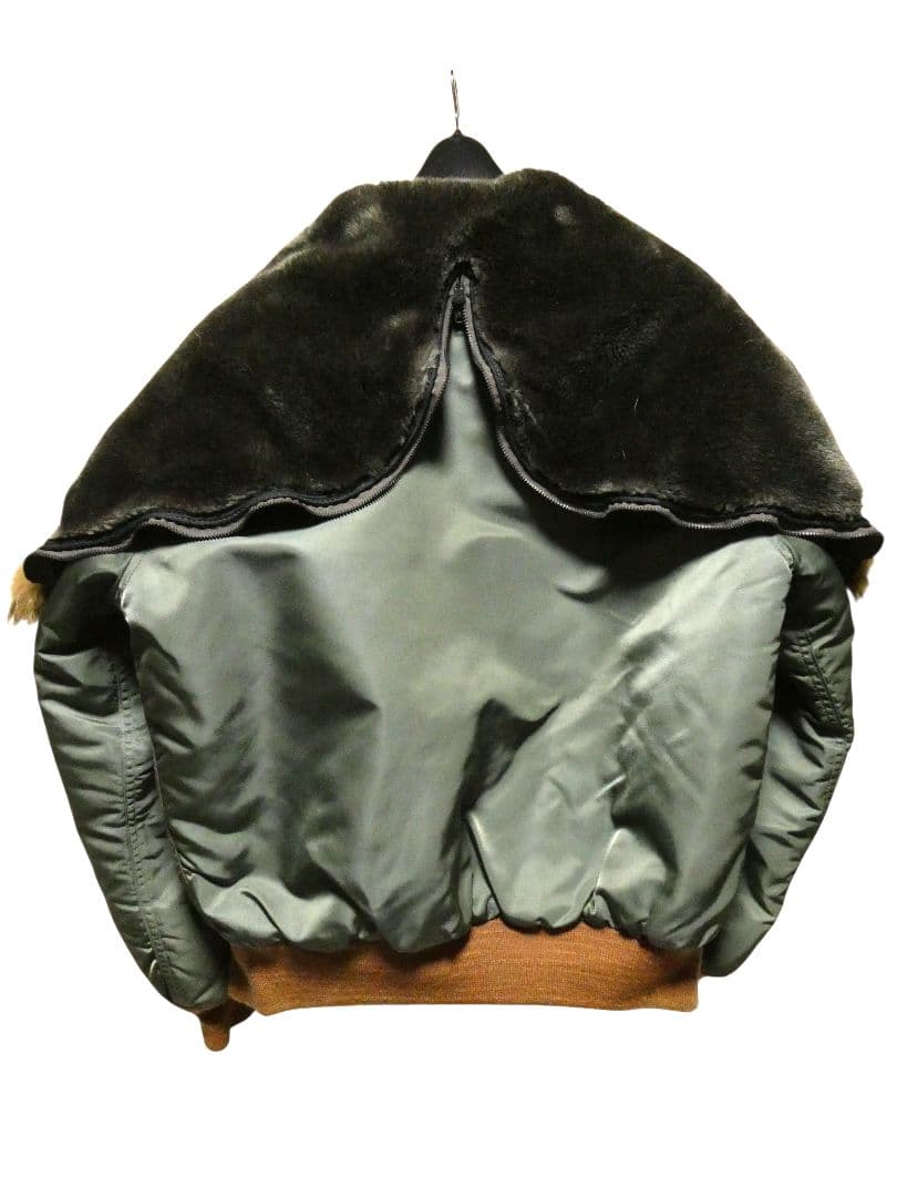 ※専用！ビッグサイズ42！茶リブ仕様＆リアルファーモデル！スピワックN-2B