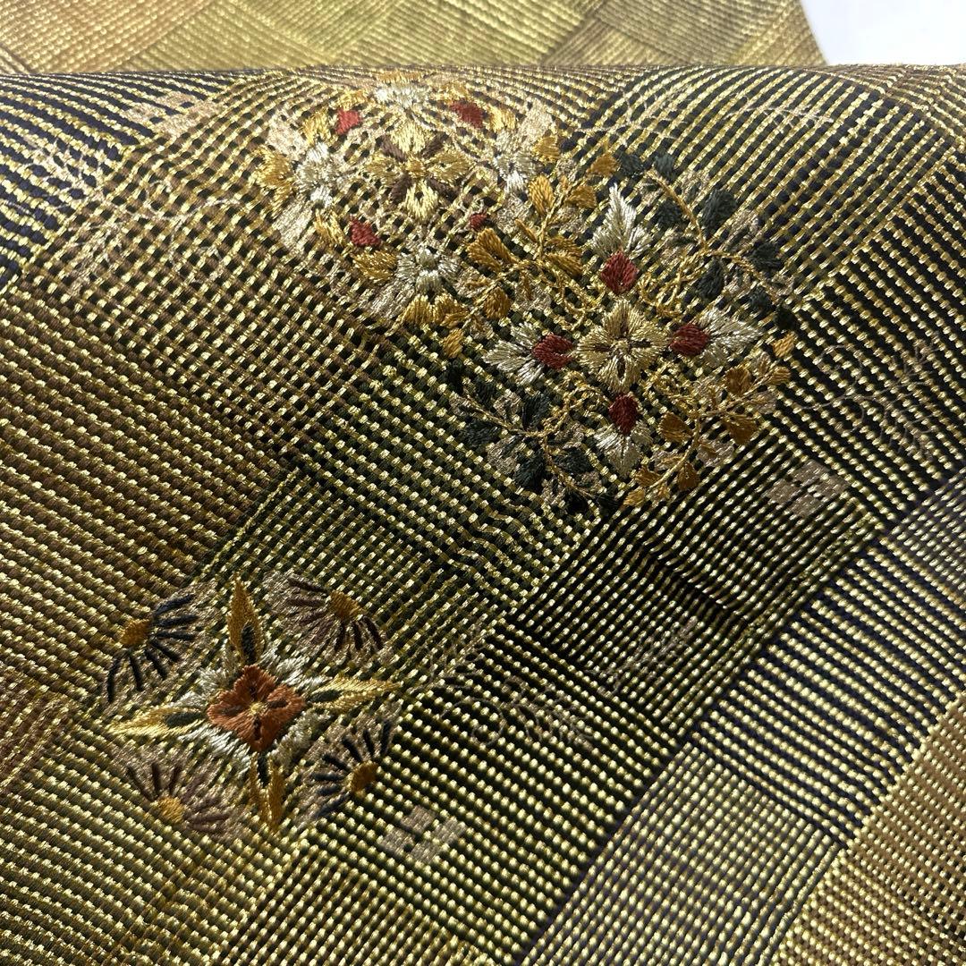 専用帯6032 5158 二点セット●ひなや工房 伊豆蔵明彦 高級 正絹 刺繍