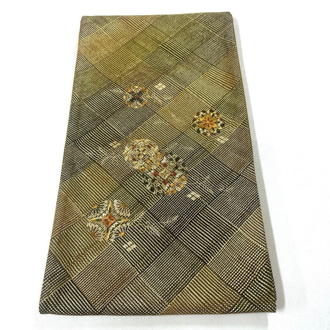 専用帯6032 5158 二点セット●ひなや工房 伊豆蔵明彦 高級 正絹 刺繍