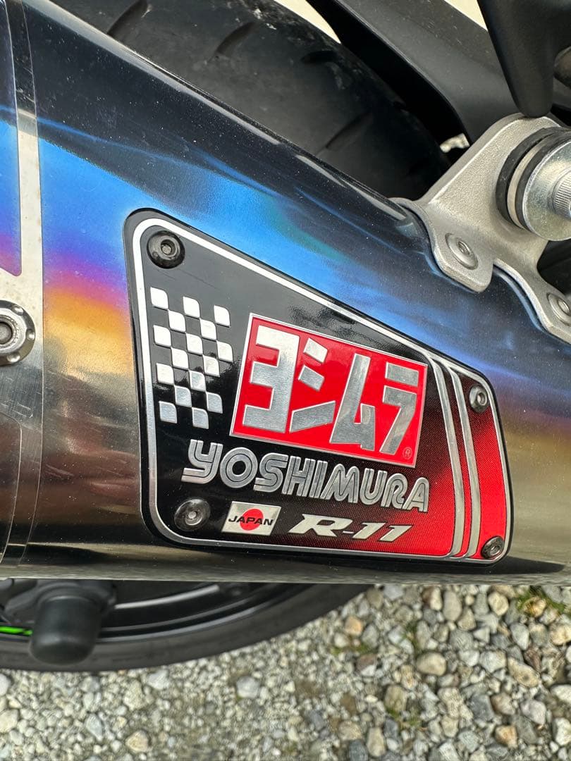 wp2022zx25r ヨシムラ R11 チタンフルエキ 美品