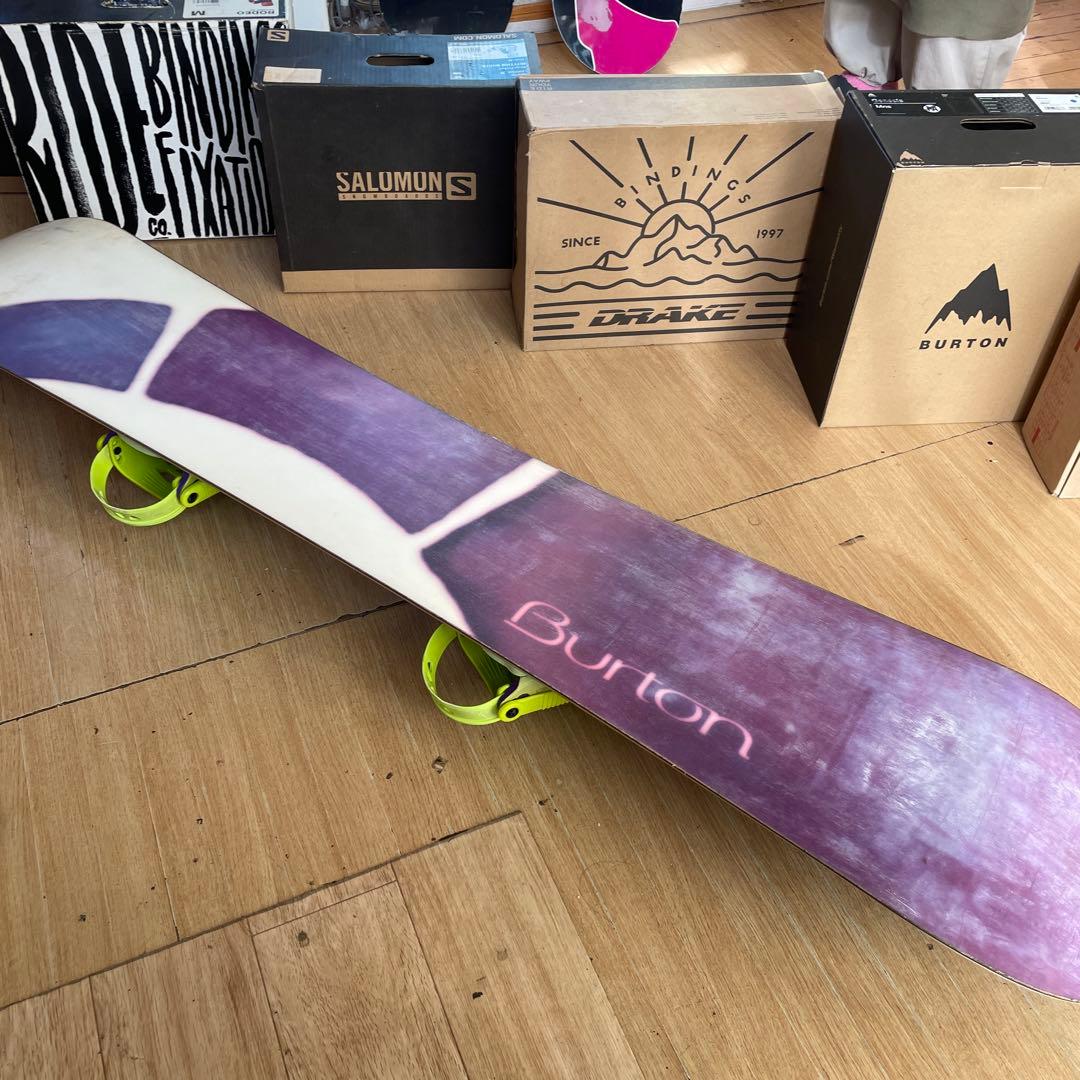 BURTON×UNION　バイン付きスノーボードセット　テリエモデル　バートン