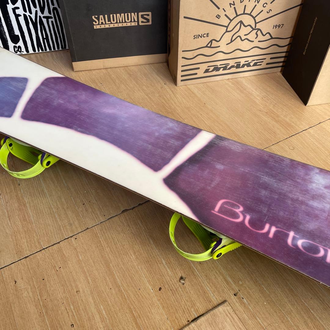 BURTON×UNION　バイン付きスノーボードセット　テリエモデル　バートン