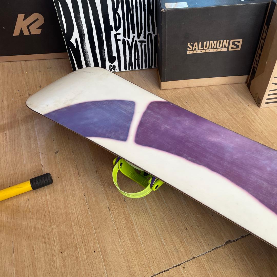 BURTON×UNION　バイン付きスノーボードセット　テリエモデル　バートン