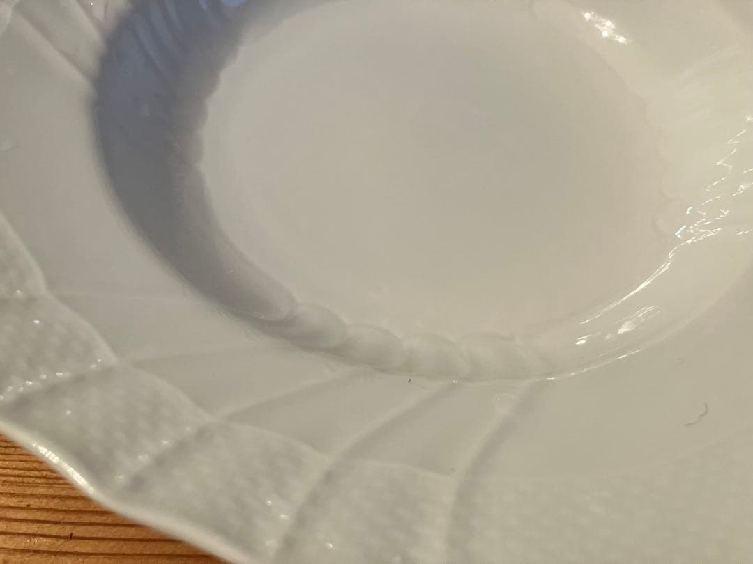 ジノリ　ベッキオホワイト　20スーププレート×2