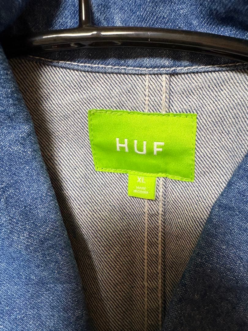 HUF デニムセットアップ　ジャケット・パンツセット