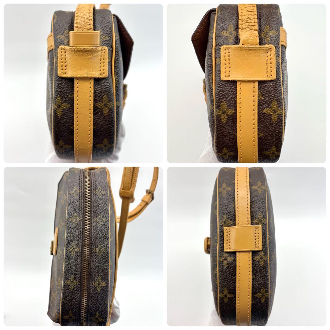 VUITTON　ショルダーバック　斜め掛け　ジュヌフィーユ　PVC　モノグラム