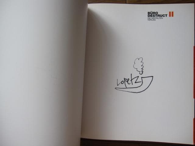 Buro Destruct II　Lopetz　直筆サイン入り