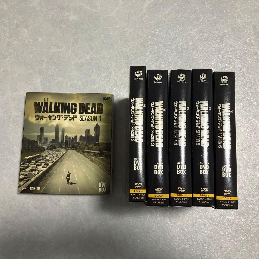 ウォーキングデッドdvd(1〜6)