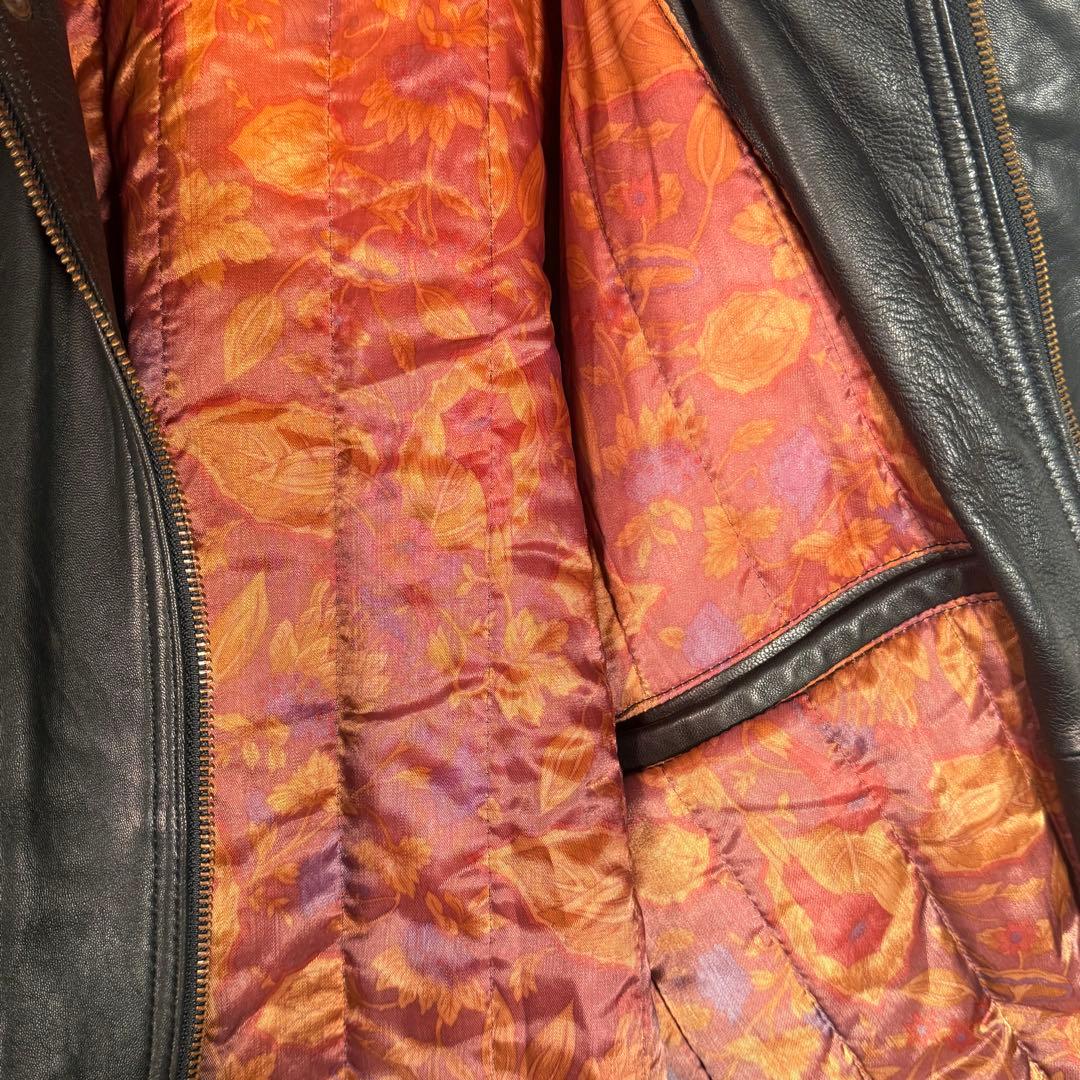 90's VINTAGE A-2 フライトジャケット イタリア製ラムレザー L