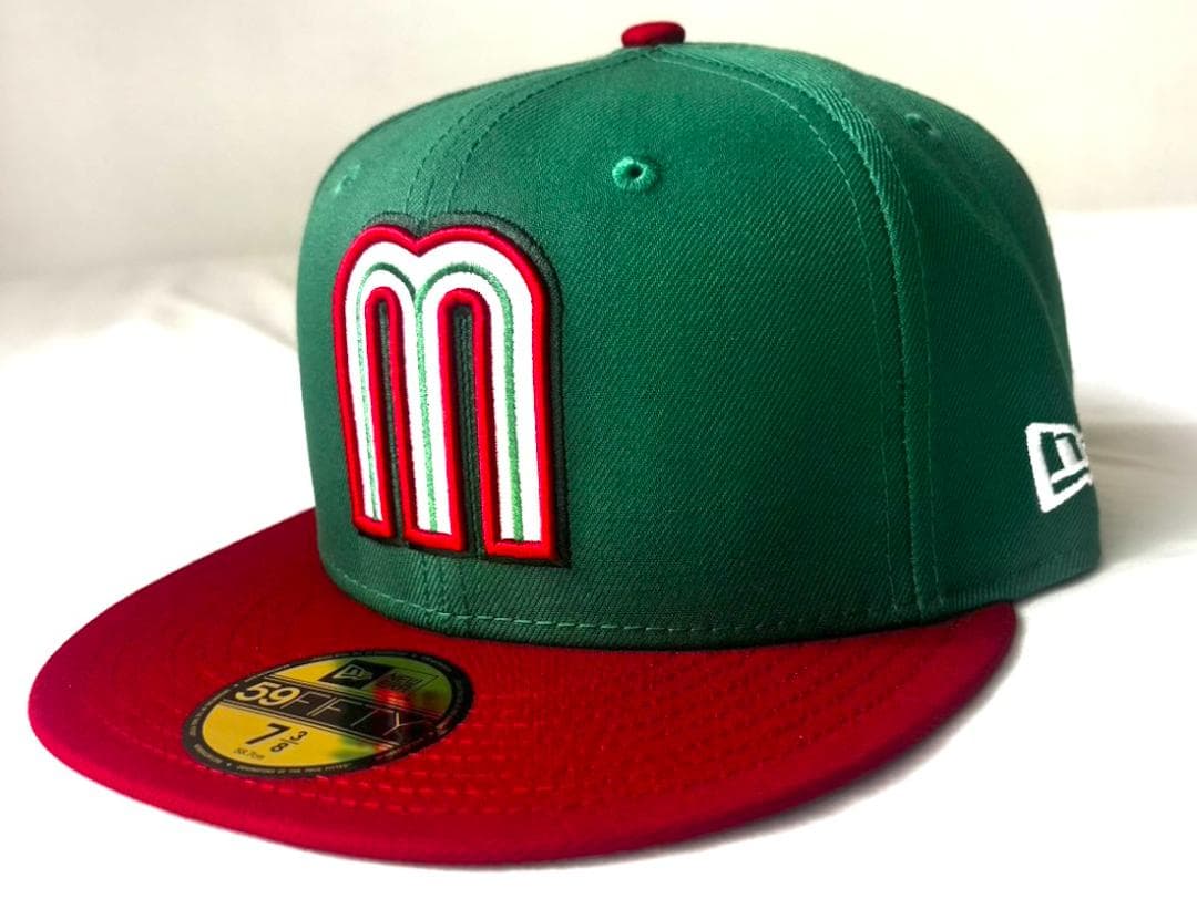 WBC 2026 メキシコ代表 公式キャップ グリーン/レッド 7 3/8