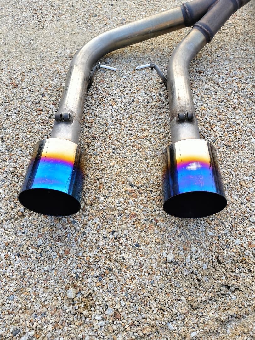 [値下げ中]コペン L880K モリモリ管60φマフラー　ストレート　ステンレス