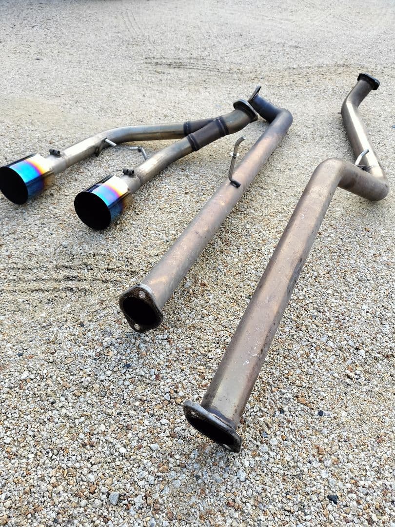 [値下げ中]コペン L880K モリモリ管60φマフラー　ストレート　ステンレス