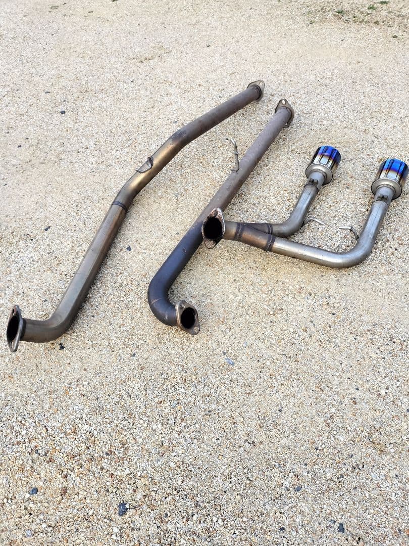 [値下げ中]コペン L880K モリモリ管60φマフラー　ストレート　ステンレス