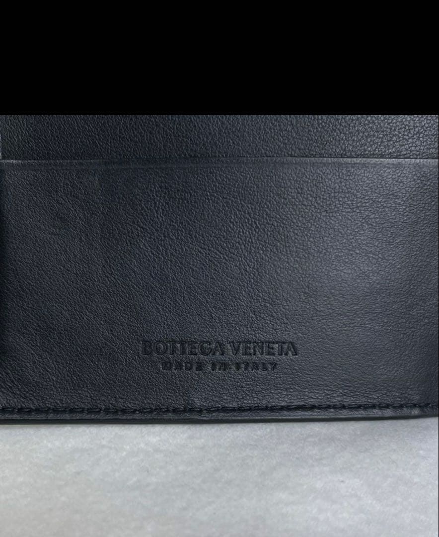 BOTTEGA VENETA ブラックマネークリップ