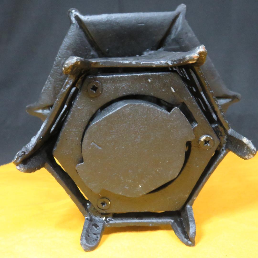 吊り灯篭 吊るし灯篭 南部鉄器 六角洋灯