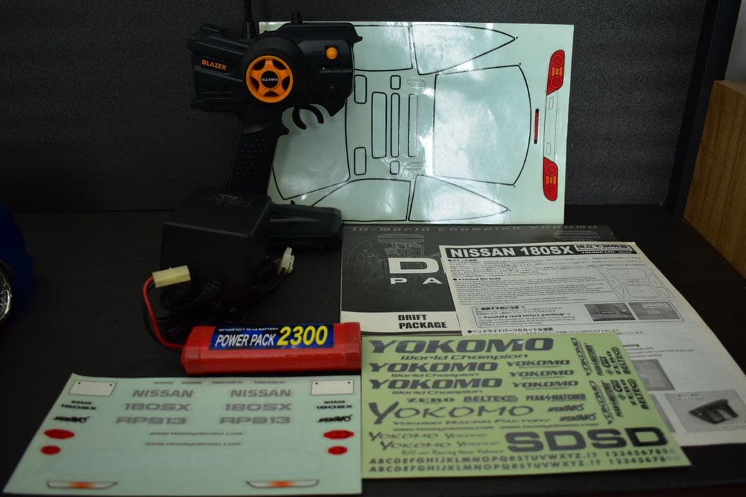 1/10 ヨコモ ドリフトパッケージ 180SX メカ付き 動作確認済み