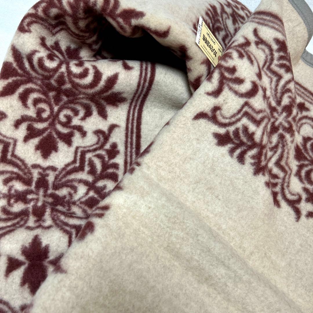 新品　西川の毛布　カシミヤ混　純毛毛布　シングルgood night　日本製