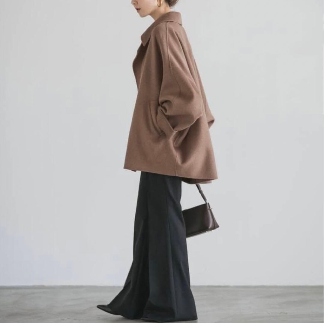 super160 ドルマンショートコート38